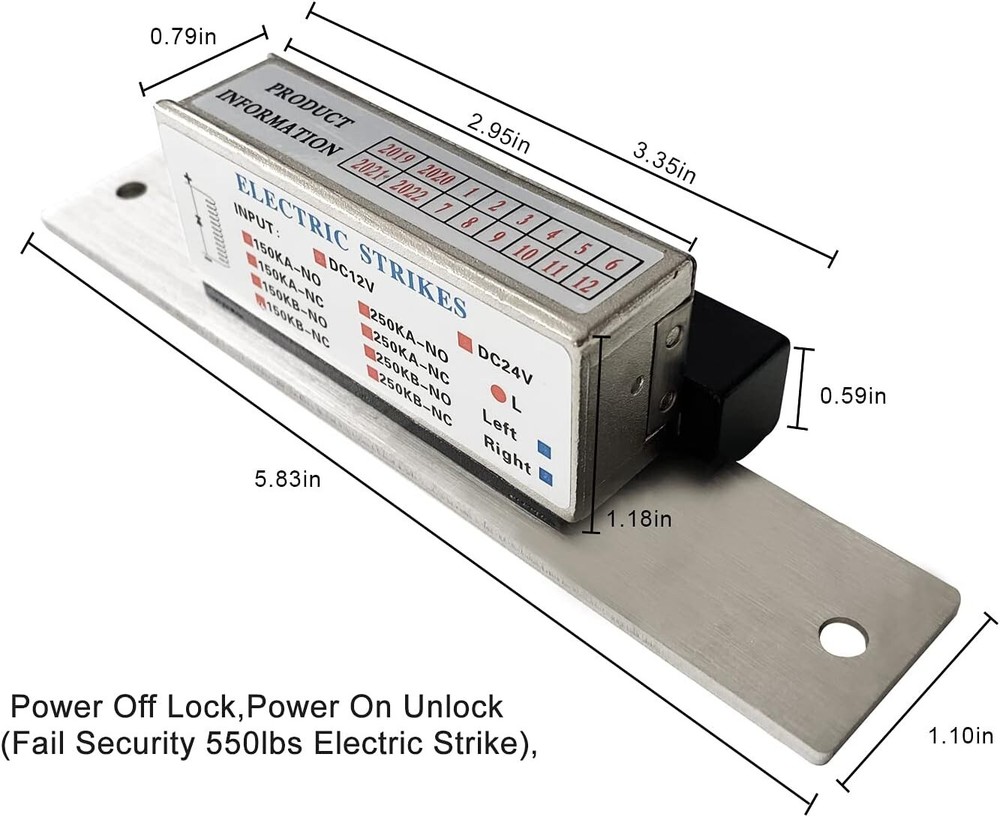 Automatic Contactless Swing Door Opener with Hand Sensor and Eletric Strike