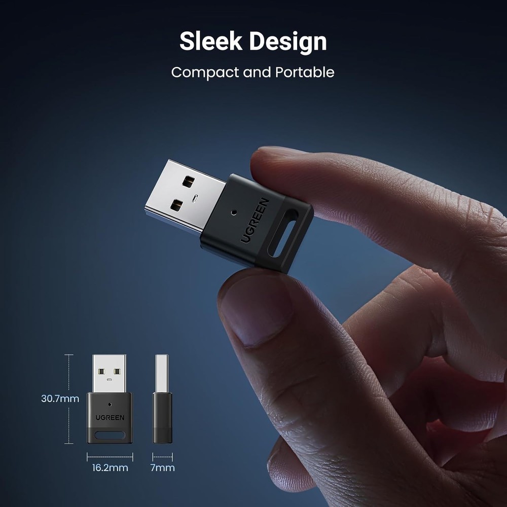 Advanced Bluetooth 5.3 USB Adapter for PC - Connect Technologies Without Install