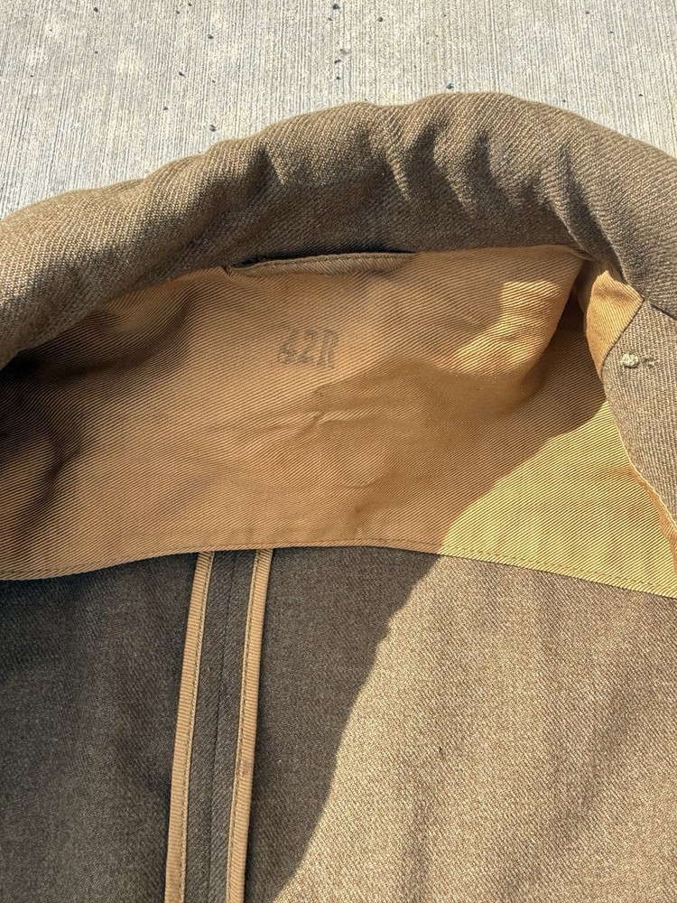 Old WW2 era US Army Dress Uniform Jacket Air Force 14th