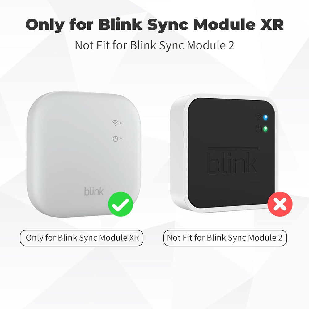 256GB Microsd Card & Wall Mount for Blink Sync Module XR with Short Cable – Decl