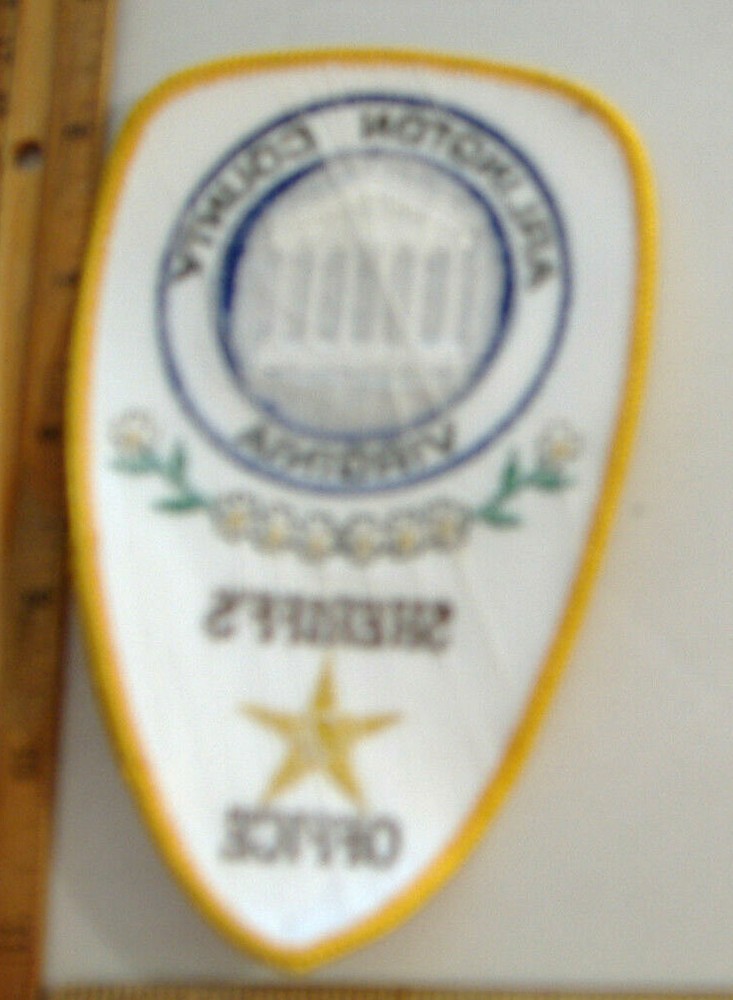 ARLINGTON COUNTY VIRGINIA POLICE FABRIC PATCH