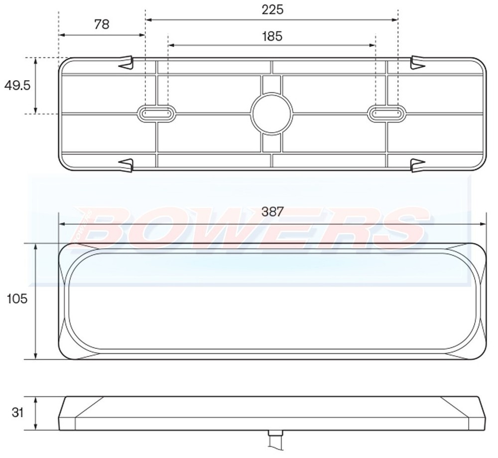 LED REAR COMBINATION LIGHT WITH PROGRESSIVE/DYNAMIC/SEQUENTIAL/MOVING INDICATOR