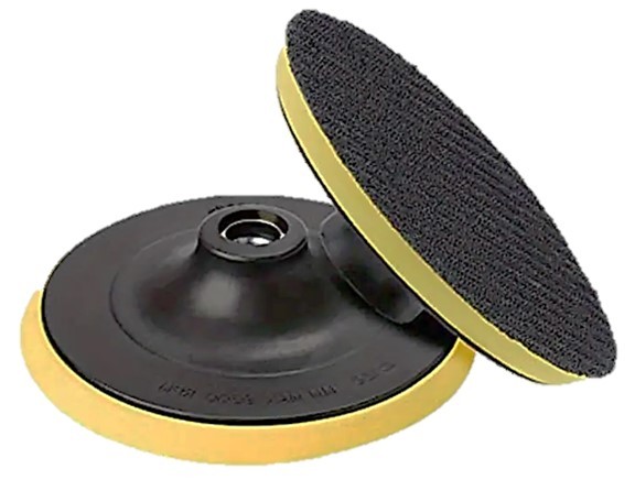 6" Polishing Wheel w/Hook & Loop Backing & Pad Set by ContractorsX