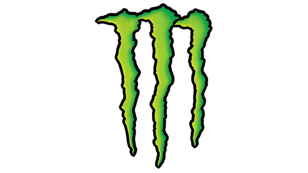 Monster Energy, Green, Vinyl Die Cut Sticker