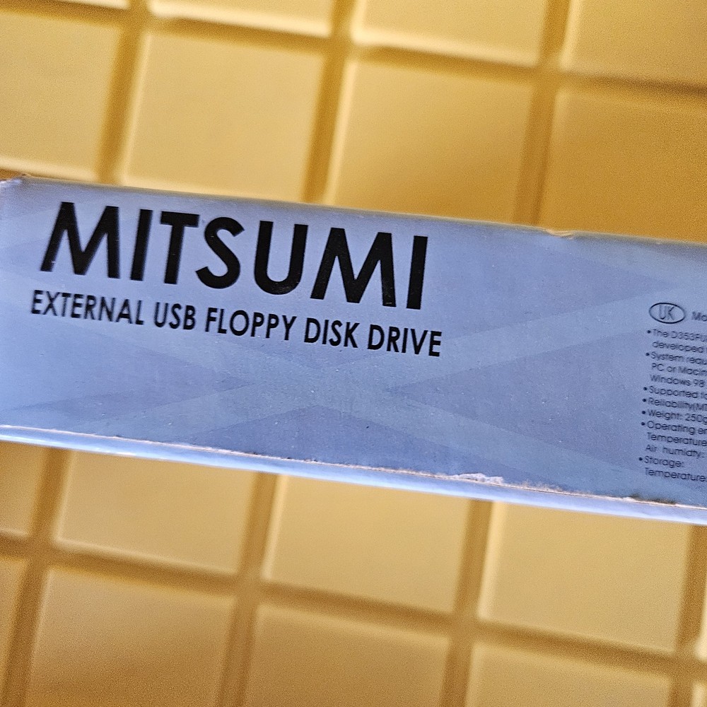 Mitsumi External USB Floppy Disc Drive Computer D353FUE