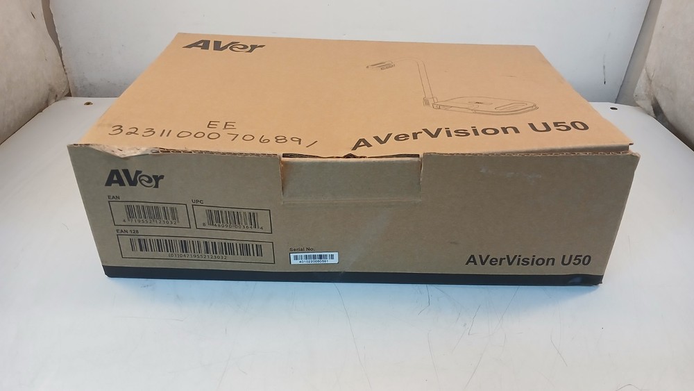Avervision Vision U50 USB Document Camera *OPEN BOX* *WORKING* *READ*