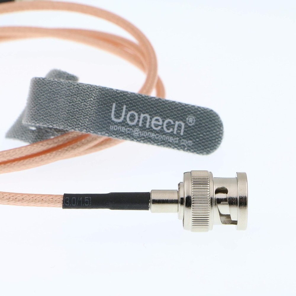 1m Coaxial Cable BNC Mini BNC DIN 1.0/2.3 for Blackmagic HyperDeck Shuttle Braid