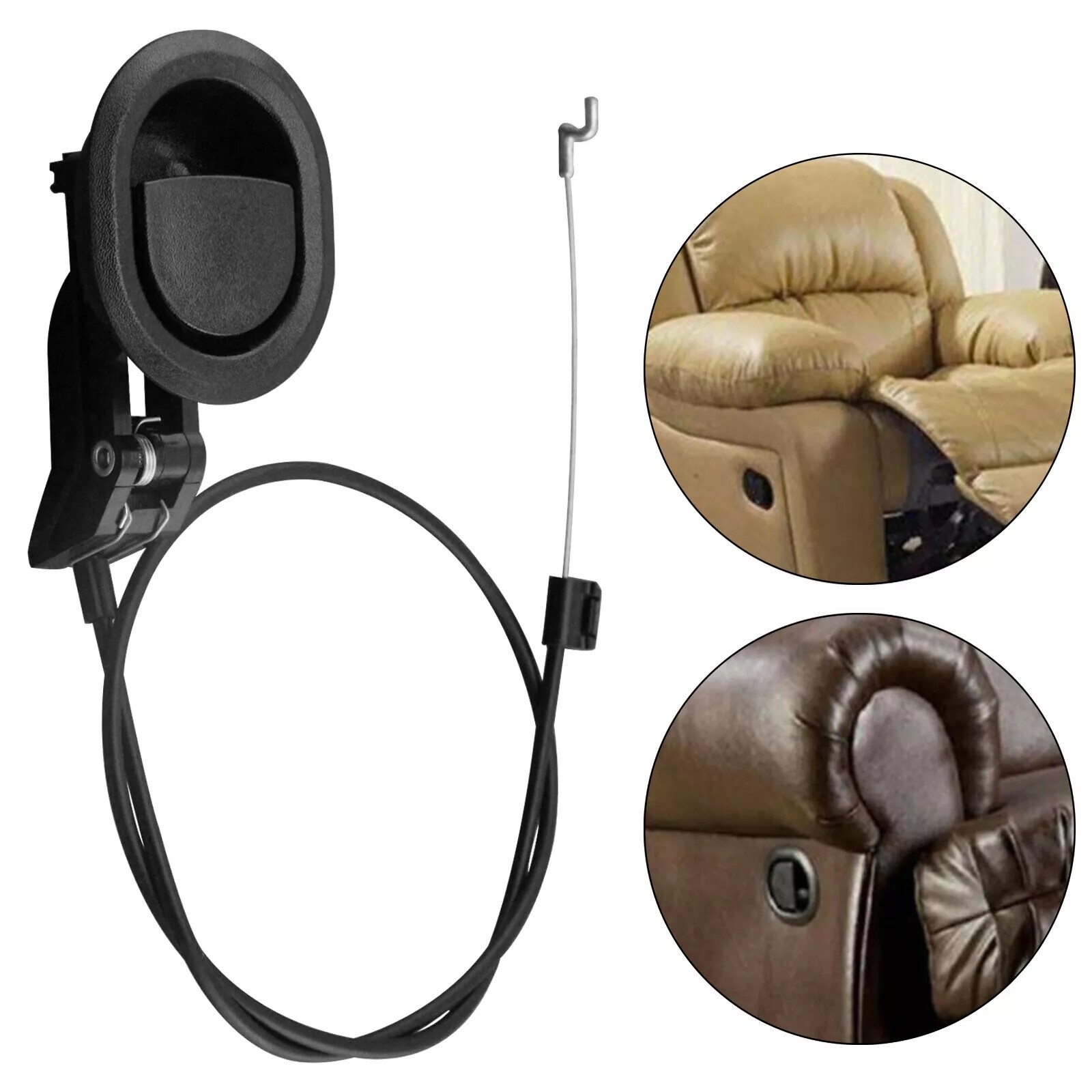 2Set Sofa Recliner Release Pull Handle Replacement Universal Couch Cable Lever
