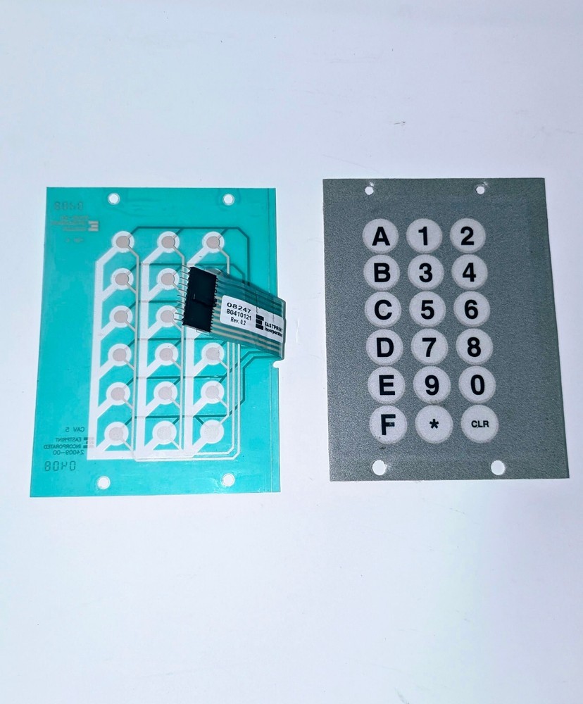 KEYPAD MEMBRAIN + COVER  BEVMAX 3 / MPN - D80410121021