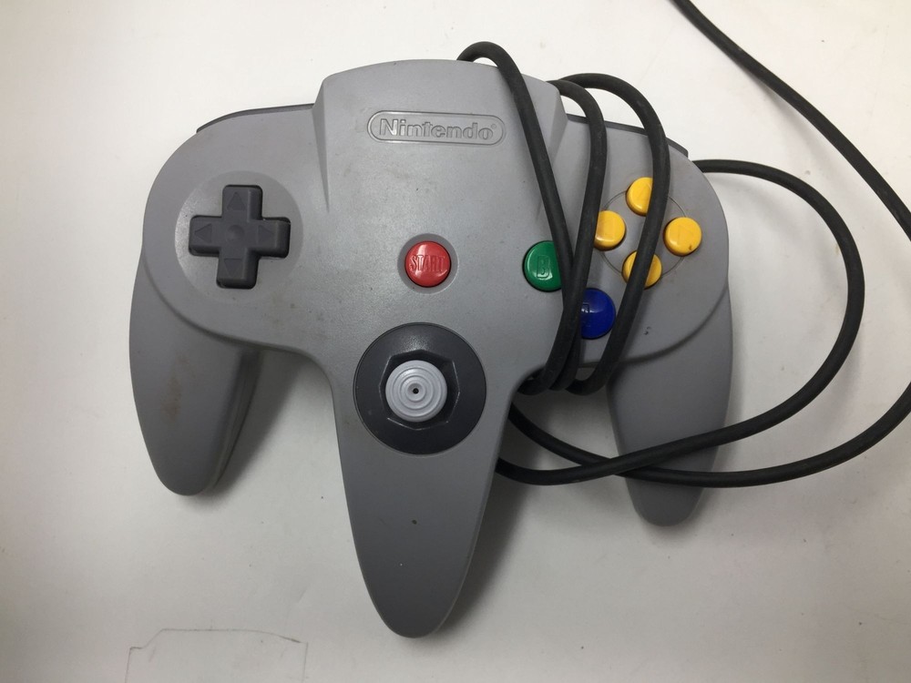Nintendo 64 Control Deck System with RFU Adapter (Model P-067) and remote
