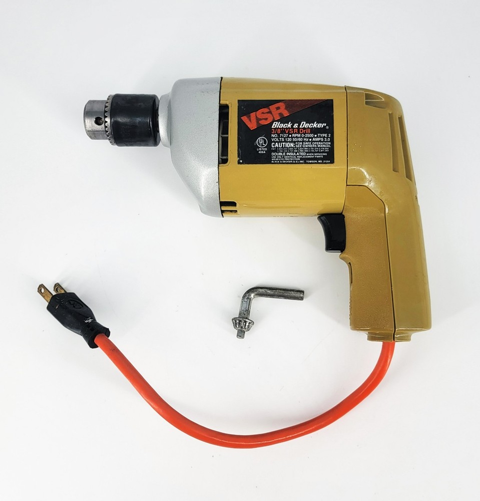 Black & Decker Model 7127 1/3 HP VSR Multipurpose Drill