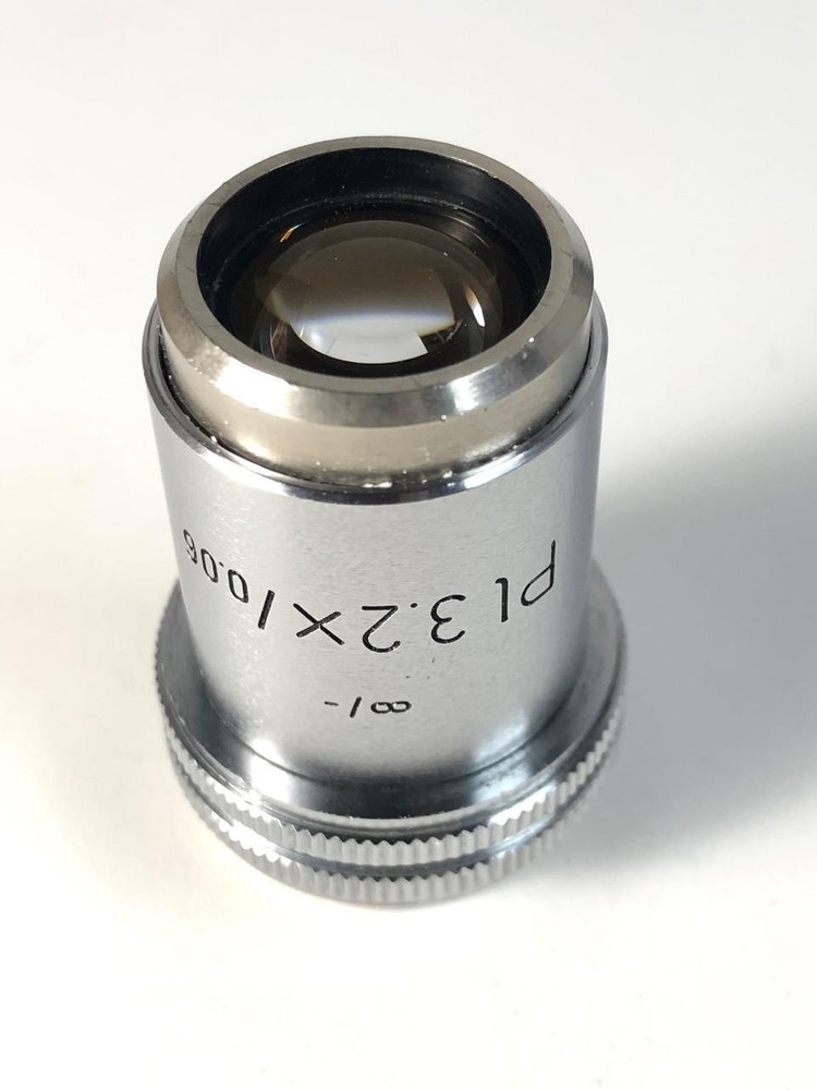 Leitz Metallurgical Plan 3.2x Objective - Tested