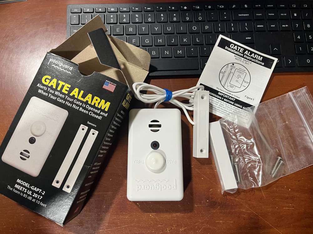 POOLGUARD MODEL # GAPT-2 ***** GATE ALARM *****