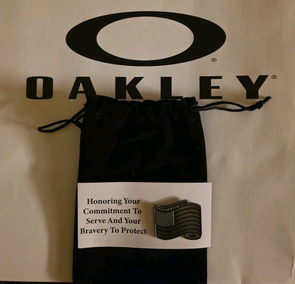 Oakley Memorial Day Pin 2022