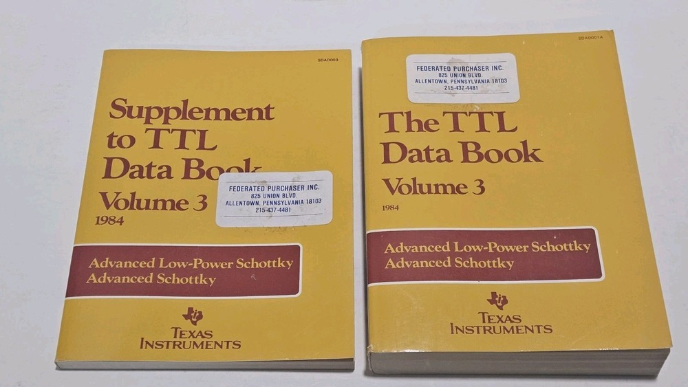 6 Texas Instruments Data Book TTL/Supplement TTL/Line Driver/Peripheral Driver