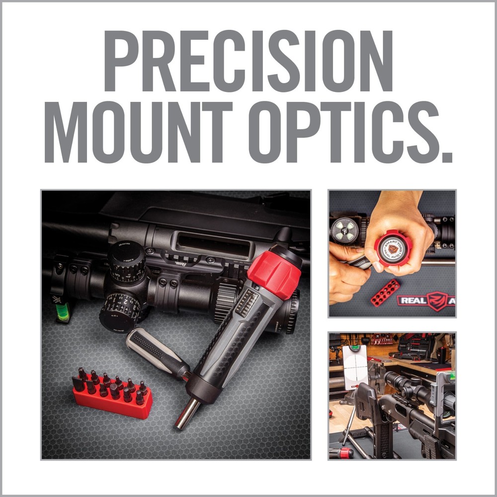 Real Avid Scope Leveling Kit & Precision Scope Level System (AVLVLRSTCOMBO)