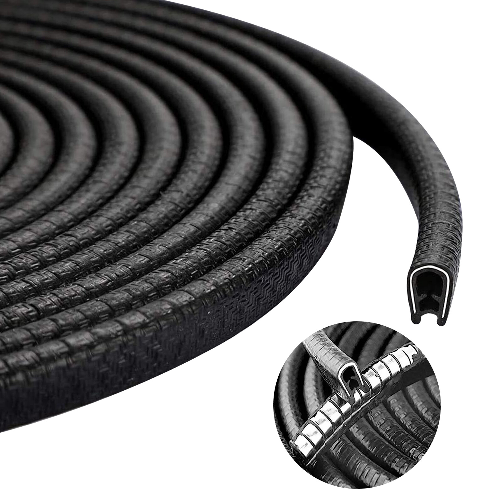 Universal U Shape Car Door Edge Trim Protector Edge Trim Seal Strip Edge Guard