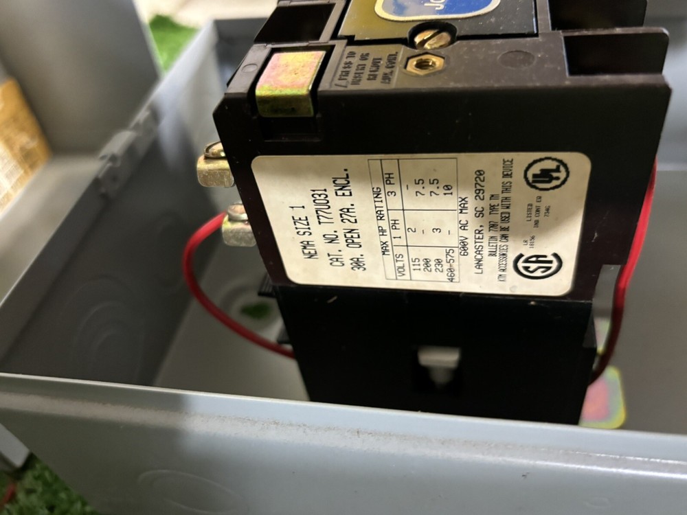 Joslyn Clark T77A031-26 Contactor