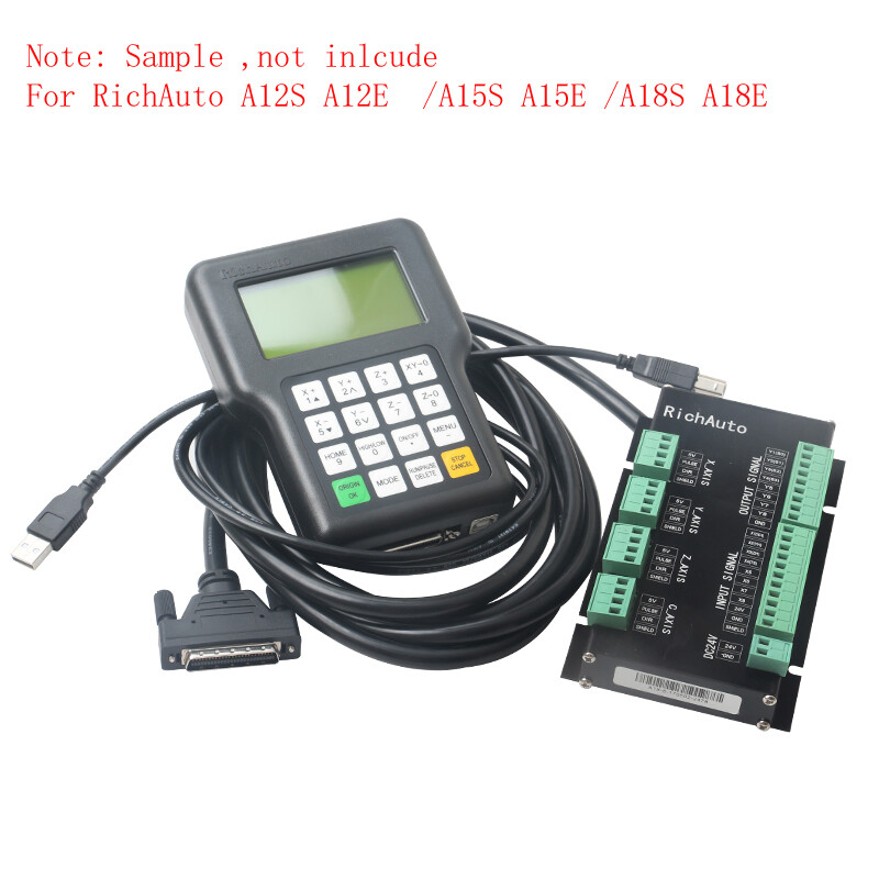 50-Pin Connection Cable for RichAuto DSP Controller A12S A12E A15S w/ USB Cable