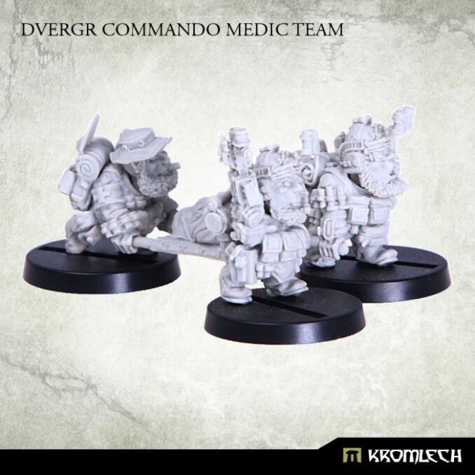 KROMLECH DVERGR COMMANDO MEDIC TEAM