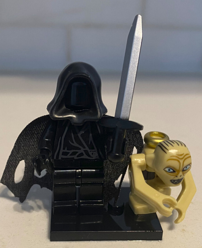 Ringwraith Custom Minifigure  Brick Block