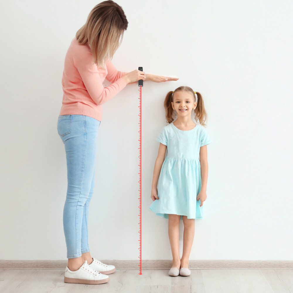 Huepar 330Ft/100M Laser Distance Meter Range Finder Measure with Li-ion Battery