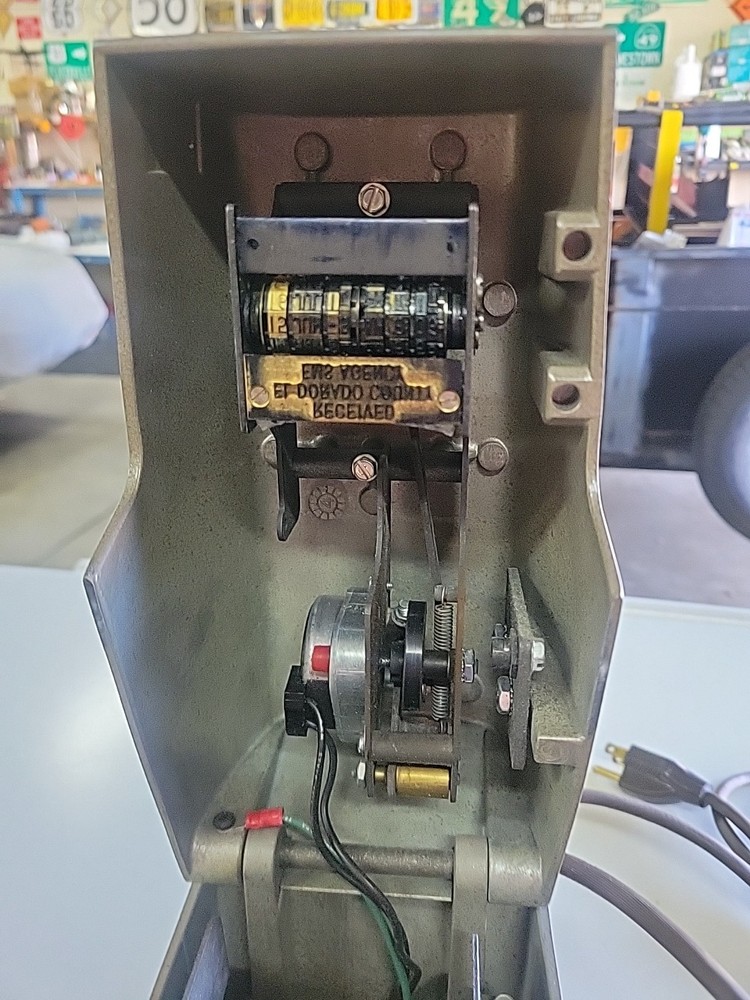 RAPIDPRINT ARL-E Automatic Date/Time LED Clock Stamp & Key