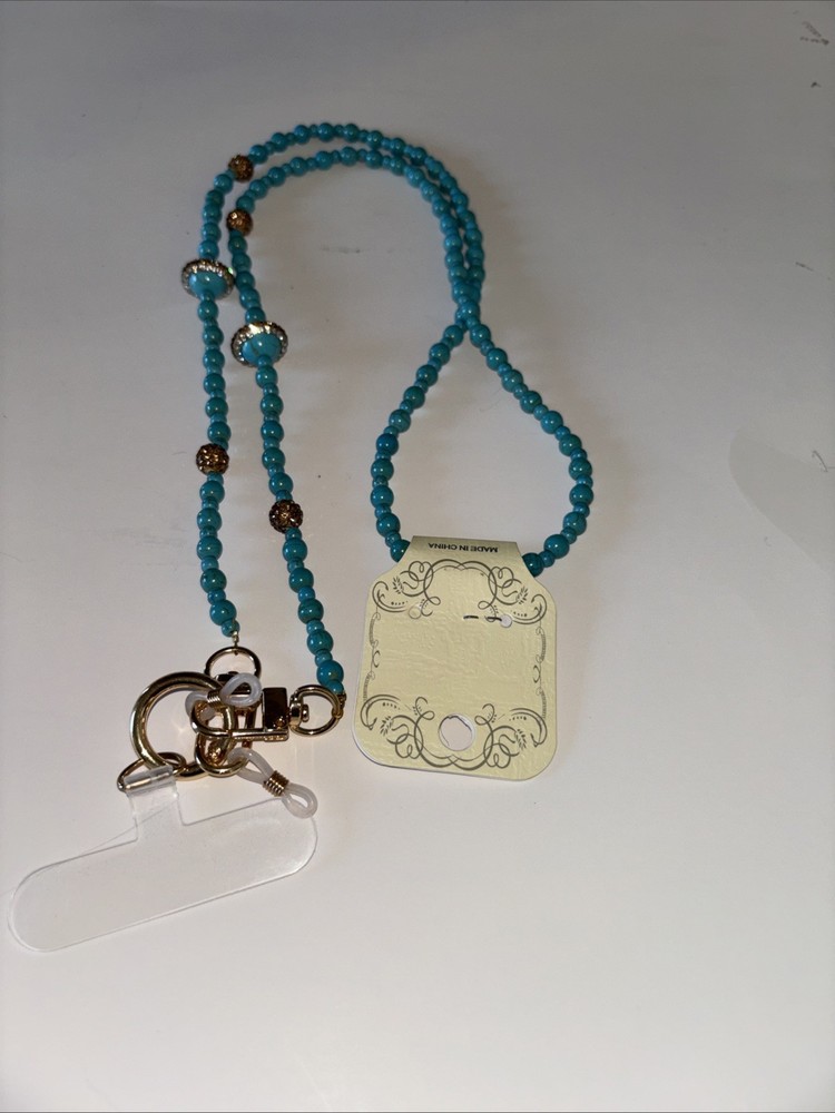 Turquoise Phone Strap