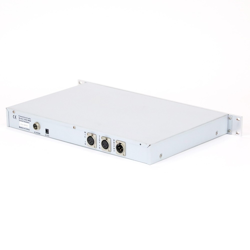 Chameleon Labs 7602 MKII Microphone Preamp Mic Pre Equalizer EQ Studio Rack Unit