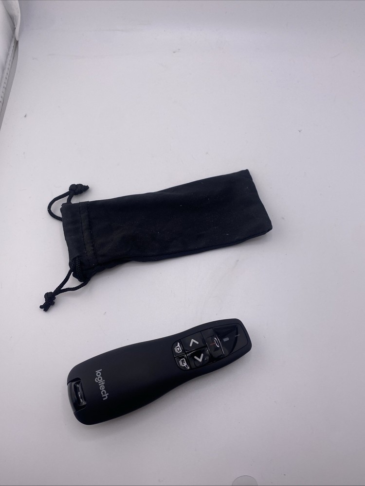 Logitech Wireless Presenter Laser Presentation Remote Clicker R400