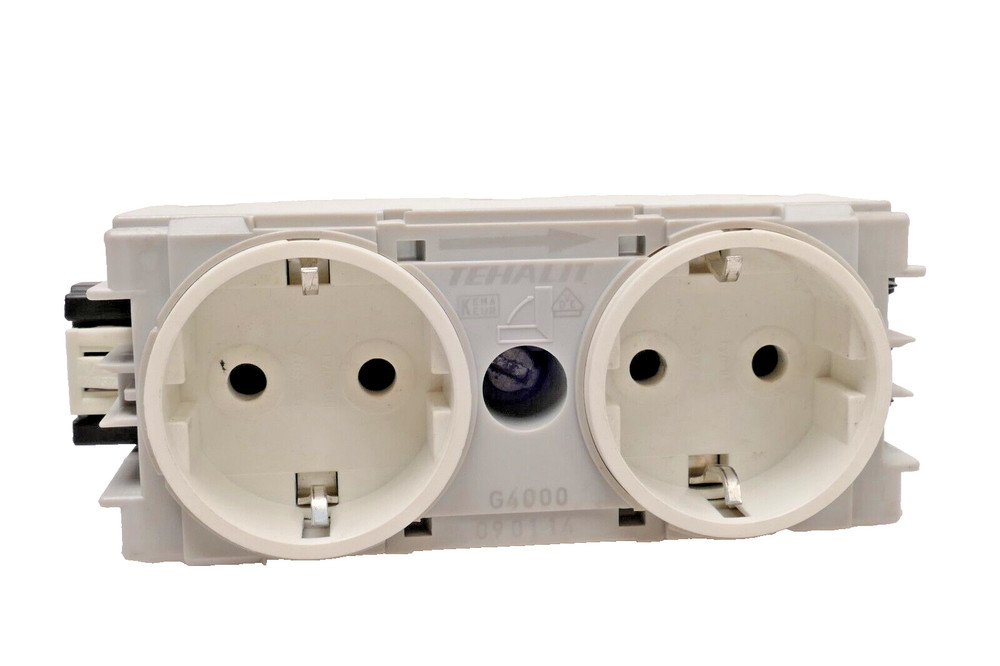 Hager/Tehalit sewer socket 2-compartment with frame | G4000