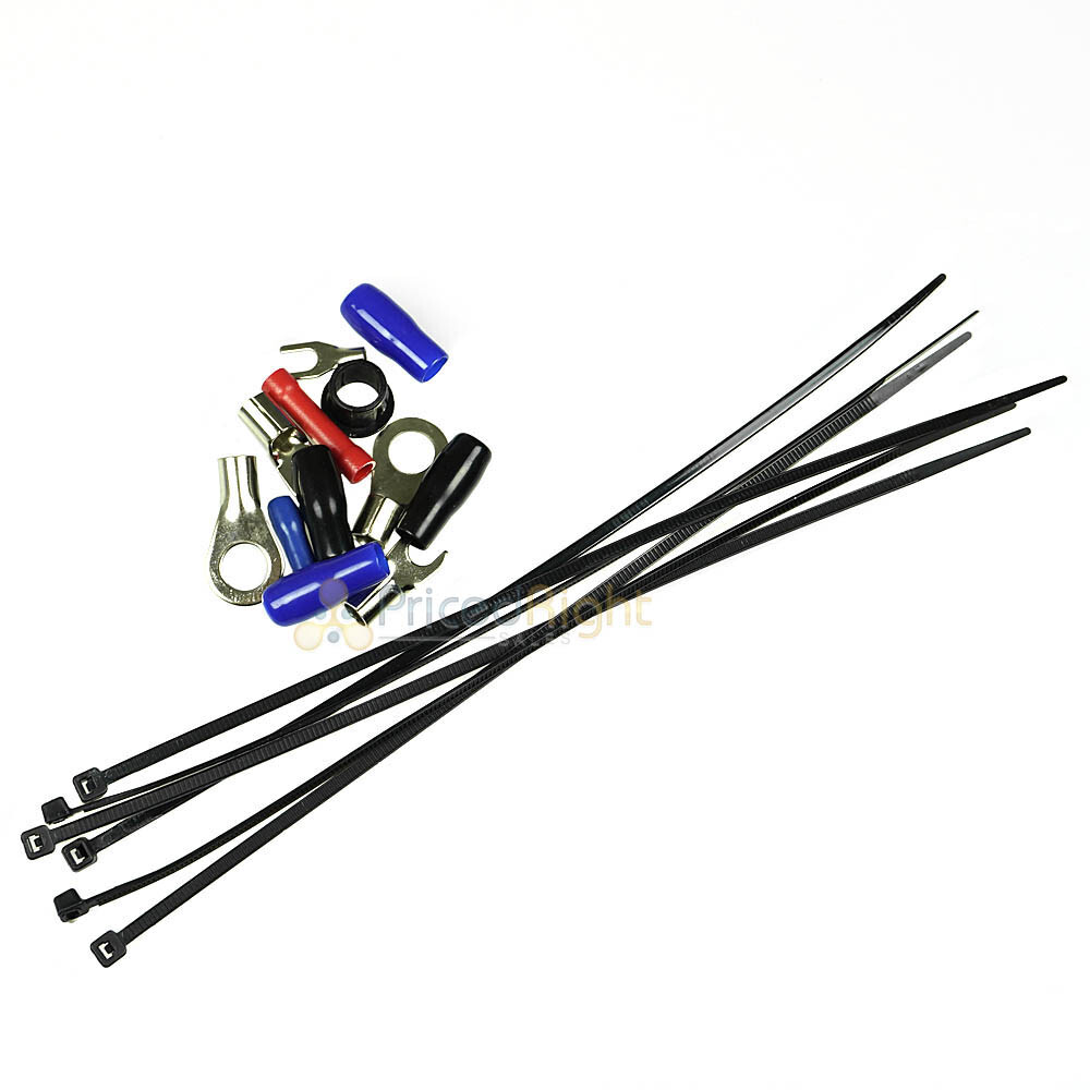 8 Gauge Amplifier Wiring Kit 400 Watts OFC Copper Wire Car Audio Install Amp