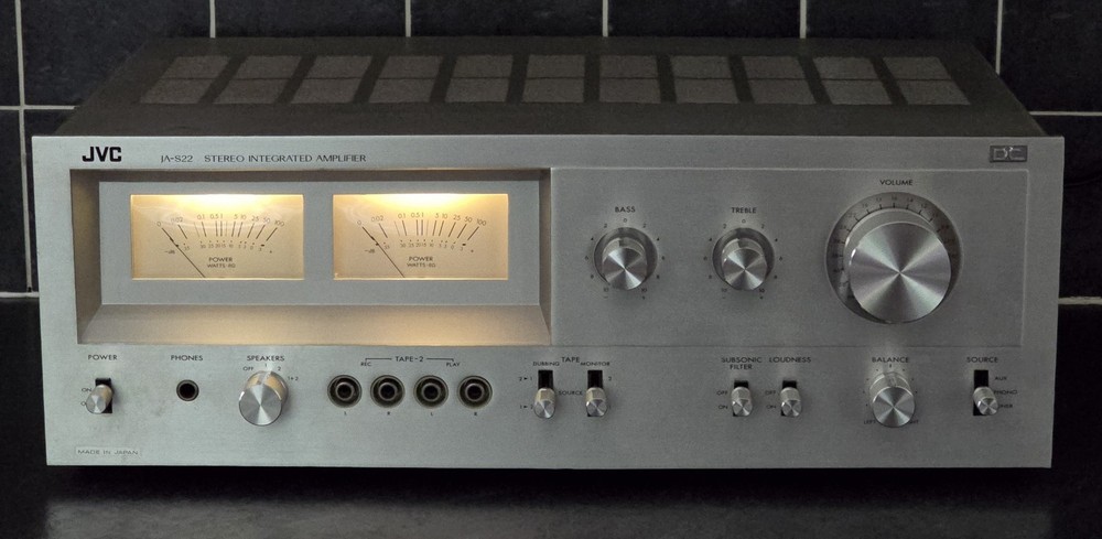 Rare JVC JA-S22 Stereo Amplifier,Working