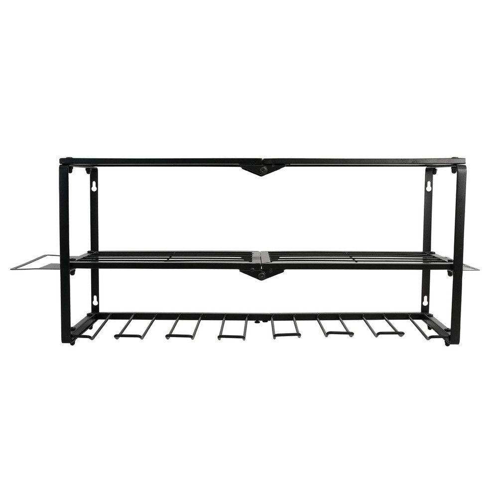 Power Tool Organizer - 3 Layer 7 Drill Holder Wall Mount,Storage Rack for Garage