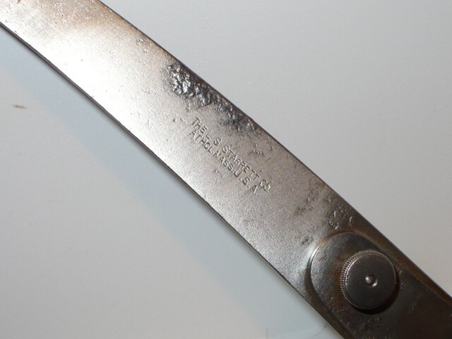 Starrett Athol, Ma Double Mechanical In/Out Side Lock Joint Caliper EUC