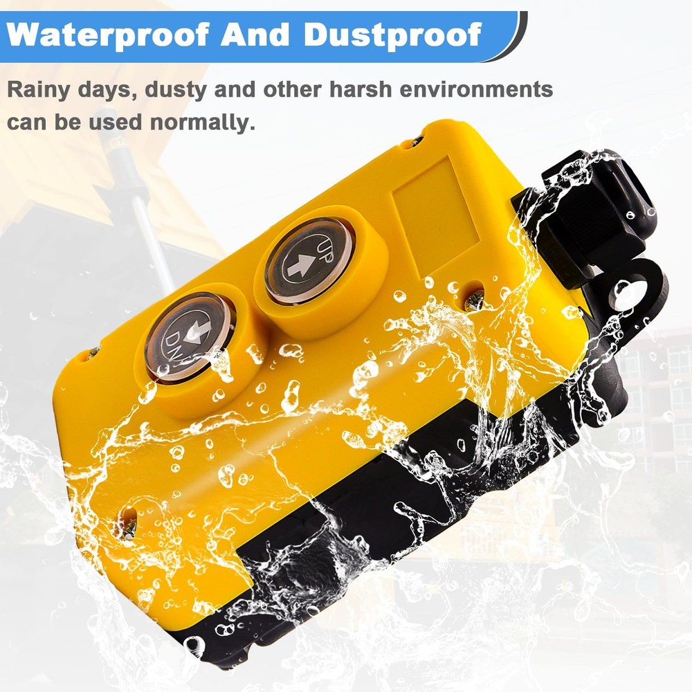 Dump Trailer Remote Control Switch 12V DC Trailer Up and Down Control Switch ...