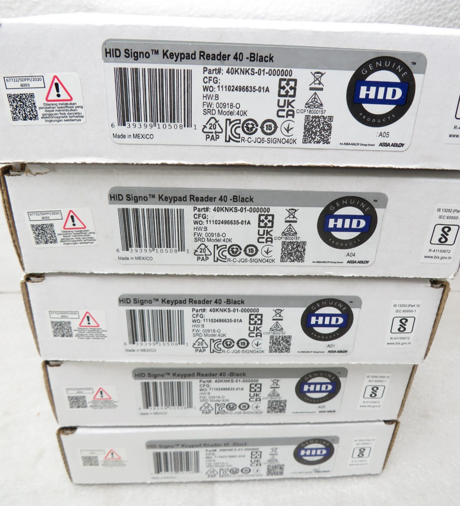 HID 40KNKS-01-000000 Signo 40K Reader with Keypad [CTD]