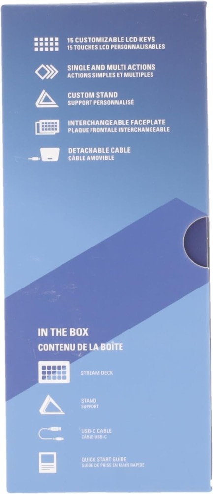 Stream Deck MK.2 - One-Touch 15 Key Controller for Streamlined Content Creation