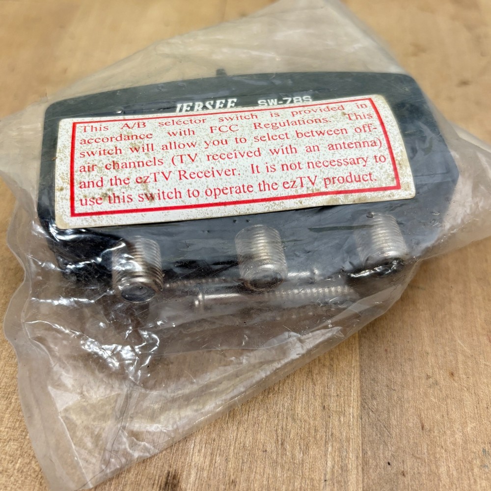 Jebsee SW-78S A/B Video Switch, In Package