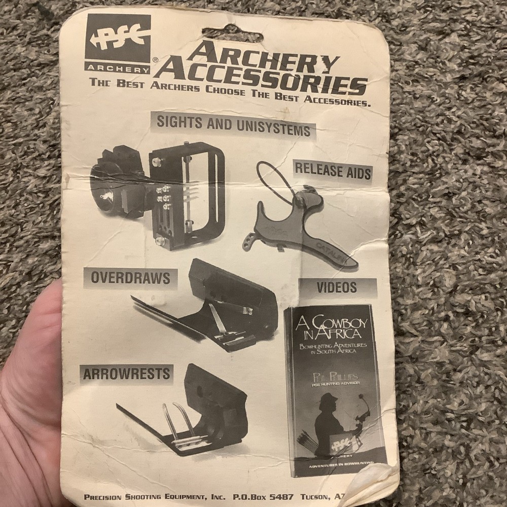 PSE Brass Pin, Mongoose Sight, Vintage, Archery Bow Sight