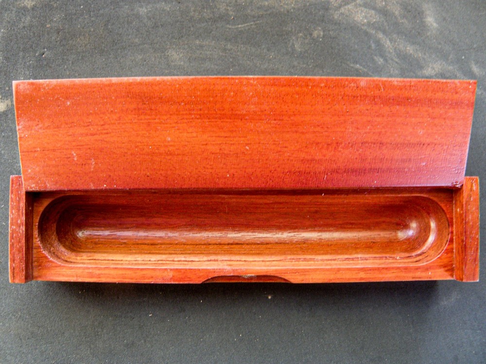 Bubinga Large Single Pen Presentation Case / Box