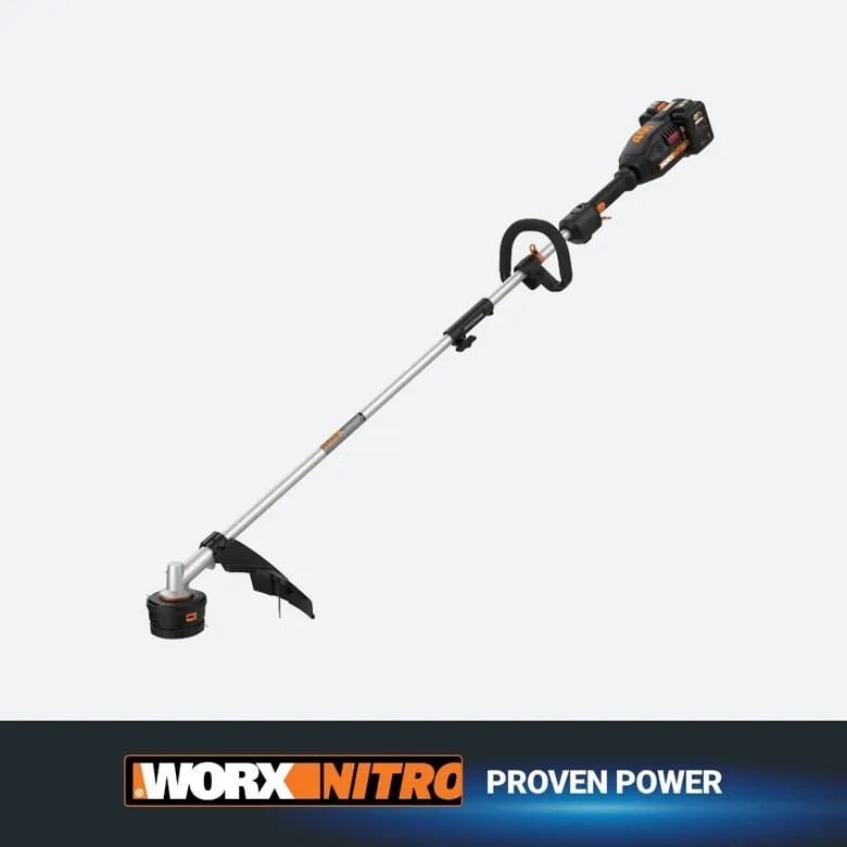WORX WG186 40V NITRO 15" Cordless Attachment-Capable Drivershare String Trimmer