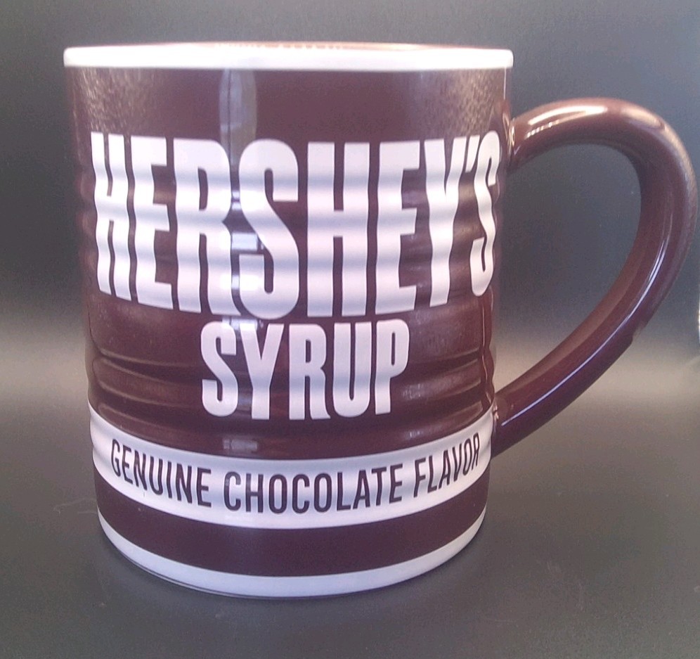 HERSHEY'S "Remember Your First" Collection Syrup Can Coffee Mug