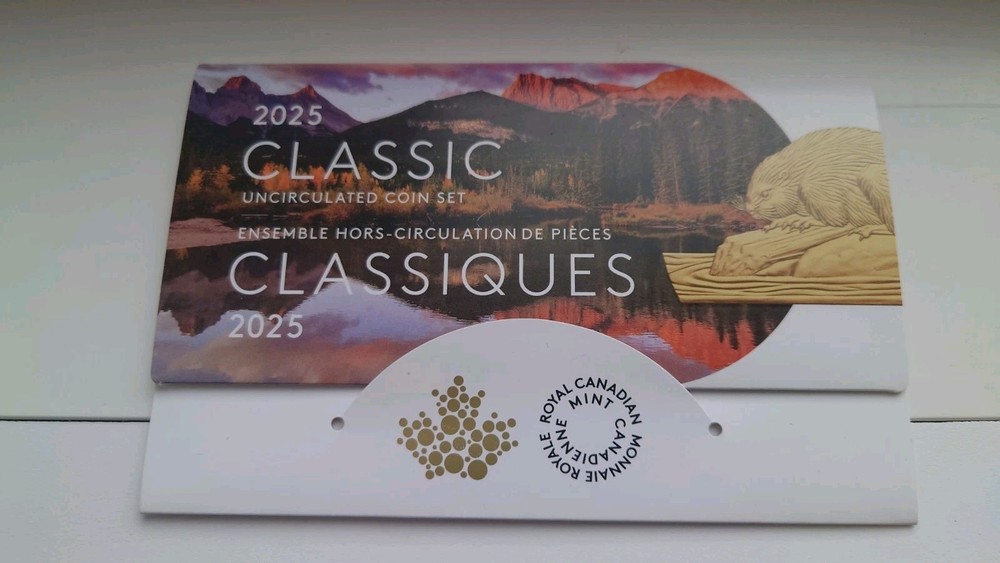 2025 Canada Proof Set ENVELOPE ONLY! EMPTY NO COINS!