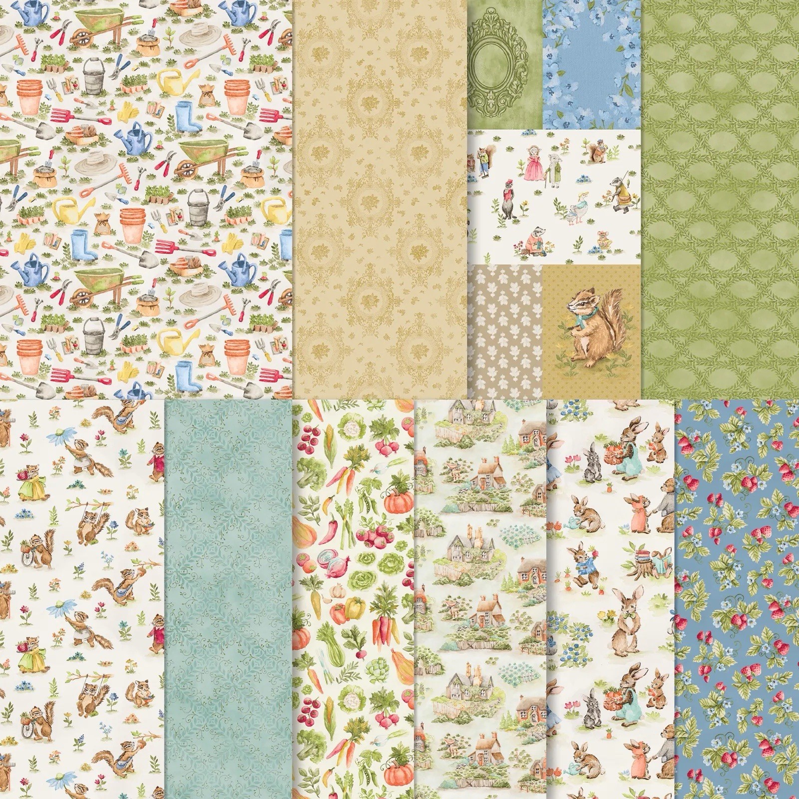 Stampin Up Storybook Moments 12x12 DSP - 12 Sheets Designer Series Paper NEW