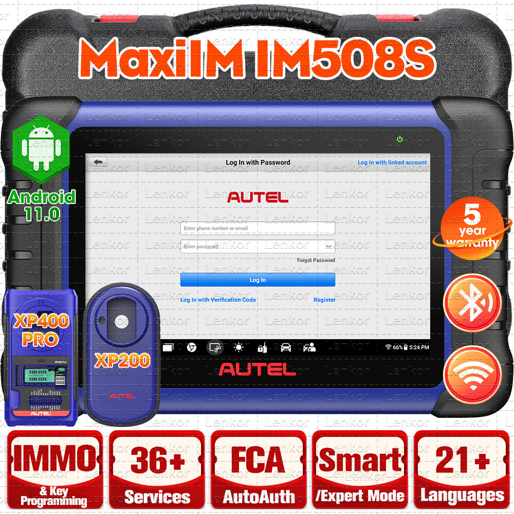 Autel MaxiIM IM508S XP400 PRO IMMO K~ey Programming Tool Auto Diagnostic Scanner