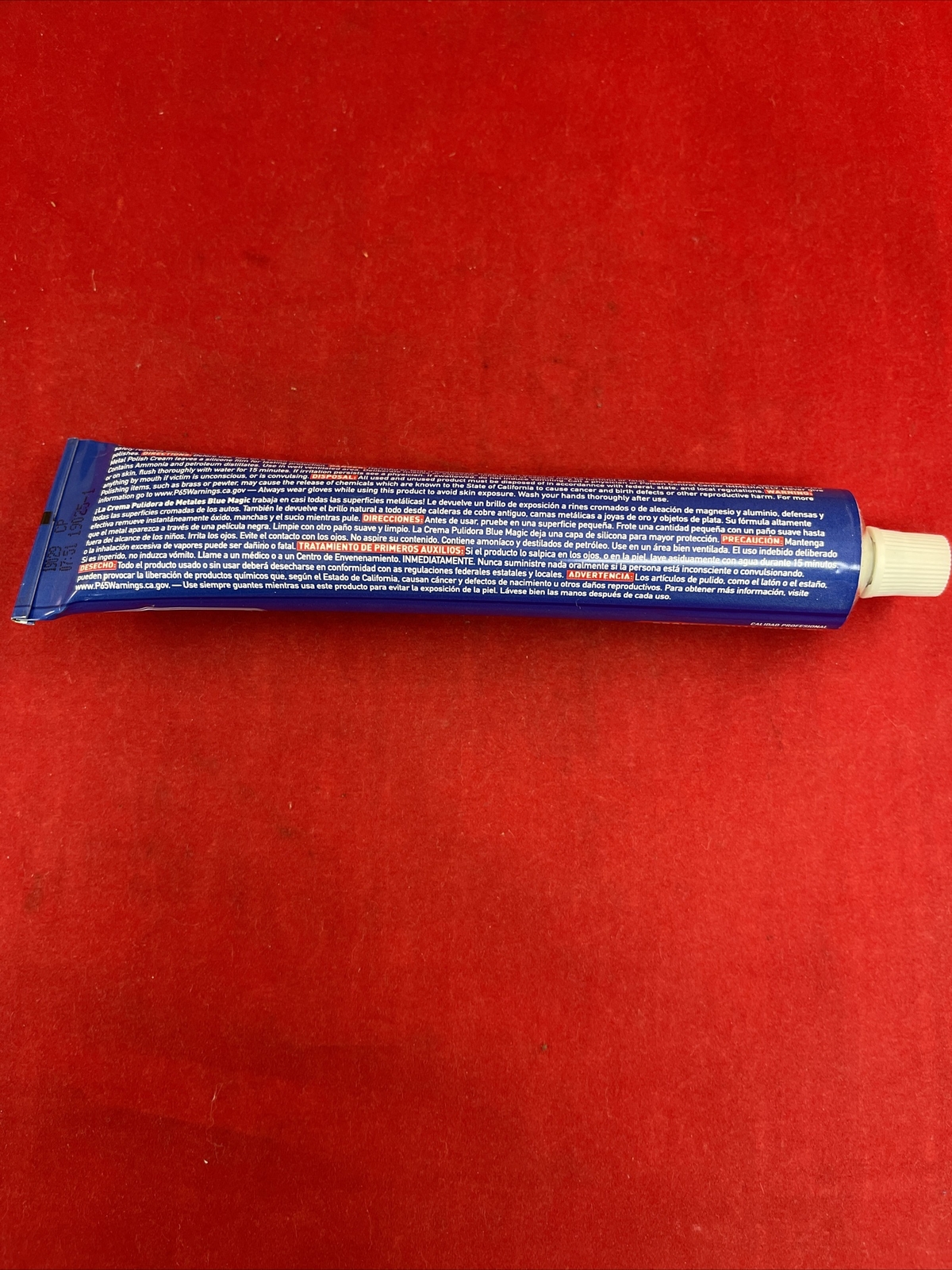 Blue Magic Metal Polishing Cream 100 grams 3.5 oz