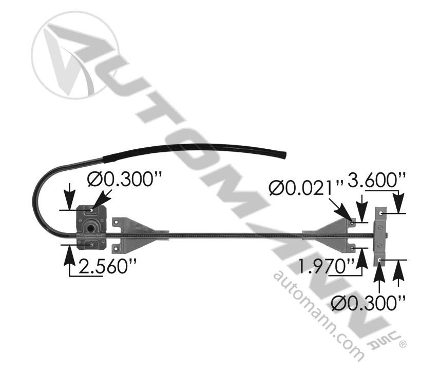 For KENWORTH W900 WINDOW REGULATOR Left ,  CO