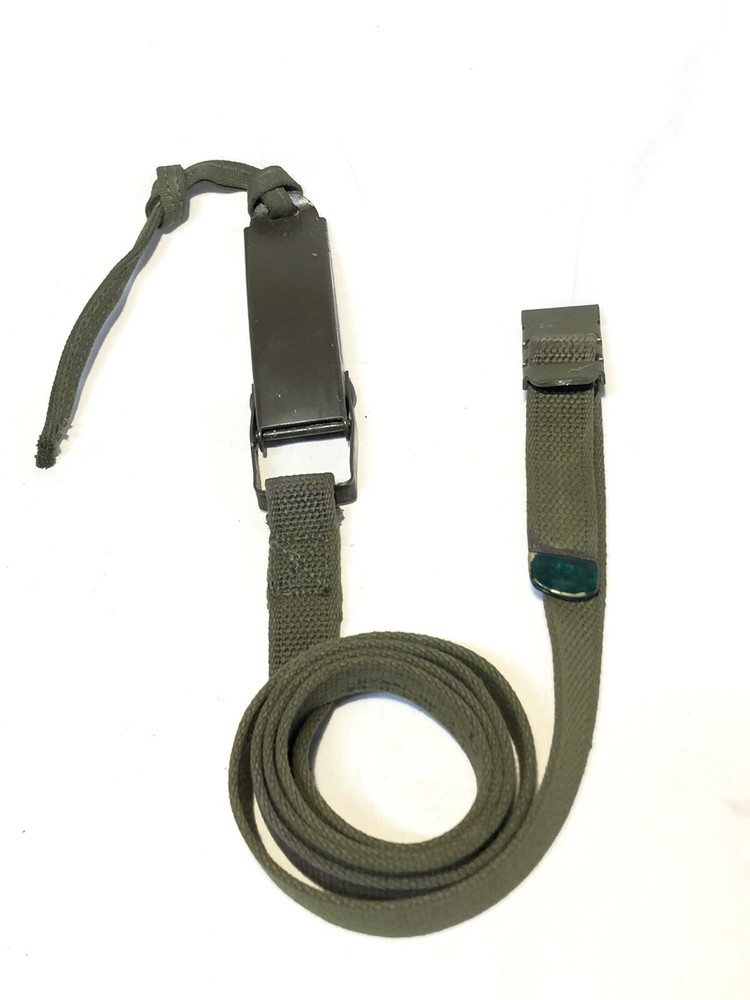 SET of 2 US MILITARY PACKBOARD TIE DOWN STRAP GWP M38 WEBBING JERRY CAN GAS JEEP