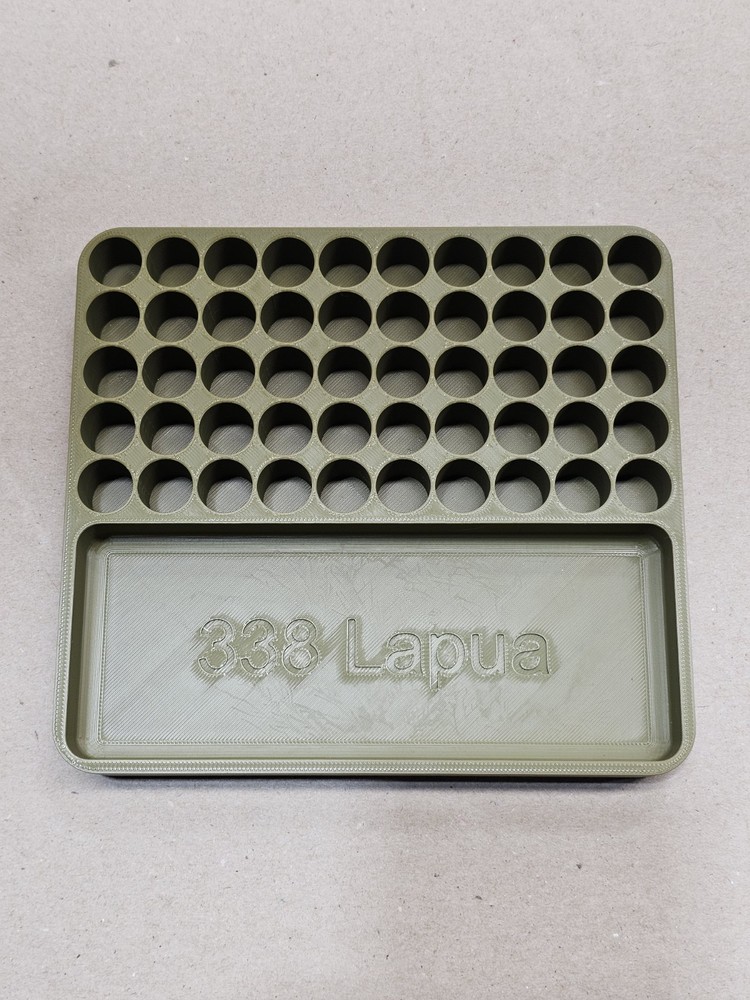 .338 Lapua Reloading Tray - OD Green